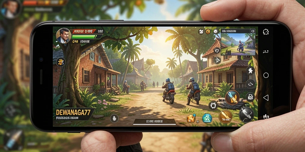 Tampilan gameplay menarik dari DEWANAGA77 dengan banyak interaksi.