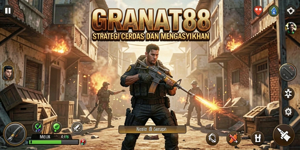 Tampilan gameplay seru dari GRANAT88 yang menunjukkan strategi cerdas.