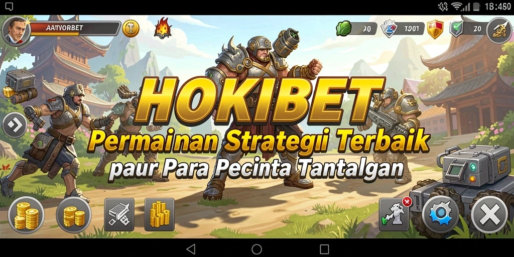Tangkapan layar utama gameplay HOKIBET menampilkan strategi dan taktik yang mendebarkan.