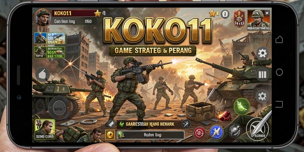 Tampilan gameplay KOKO11 yang menakjubkan dan penuh strategi.