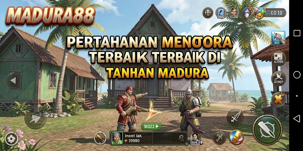 Tampilan gameplay seru dan strategis dalam MADURA88.