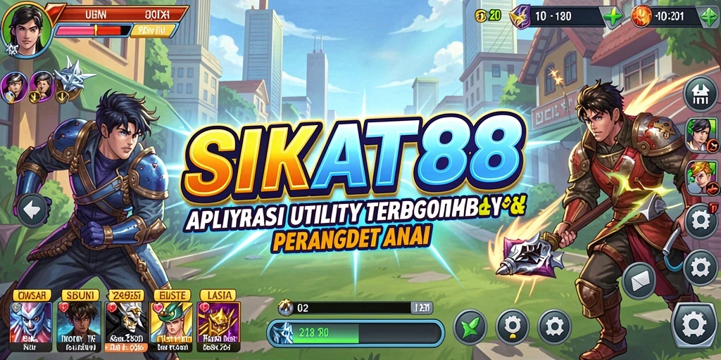 Tampilan antarmuka SIKAT88 yang user-friendly dan efisien.