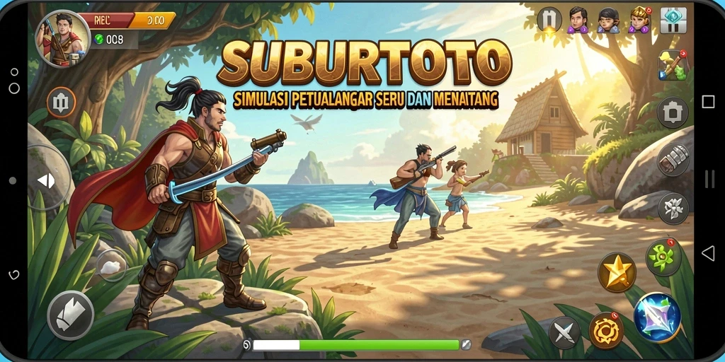 Tampilan gameplay SUBURTOTO yang menarik dan detail.