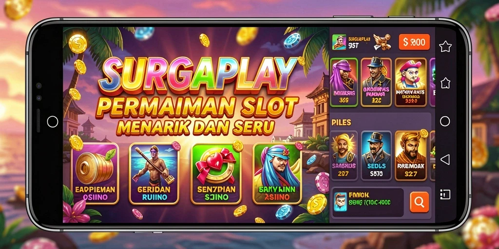 Screenshot gameplay SURGAPLAY yang menampilkan keseruan permainan Slot.
